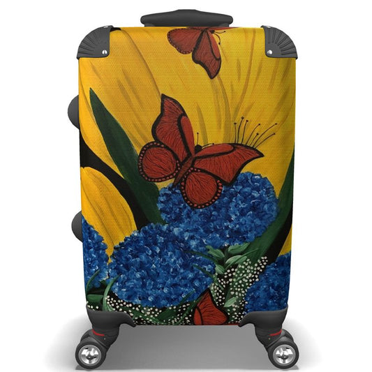 Suitcase - Floral Elegance