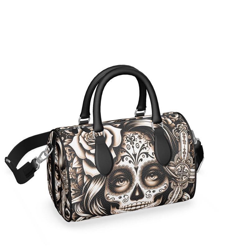 Mini Denbigh Duffle Bag -  Lady Sugar Skull