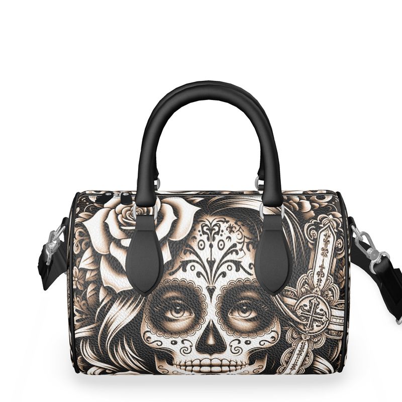 Mini Denbigh Duffle Bag -  Lady Sugar Skull