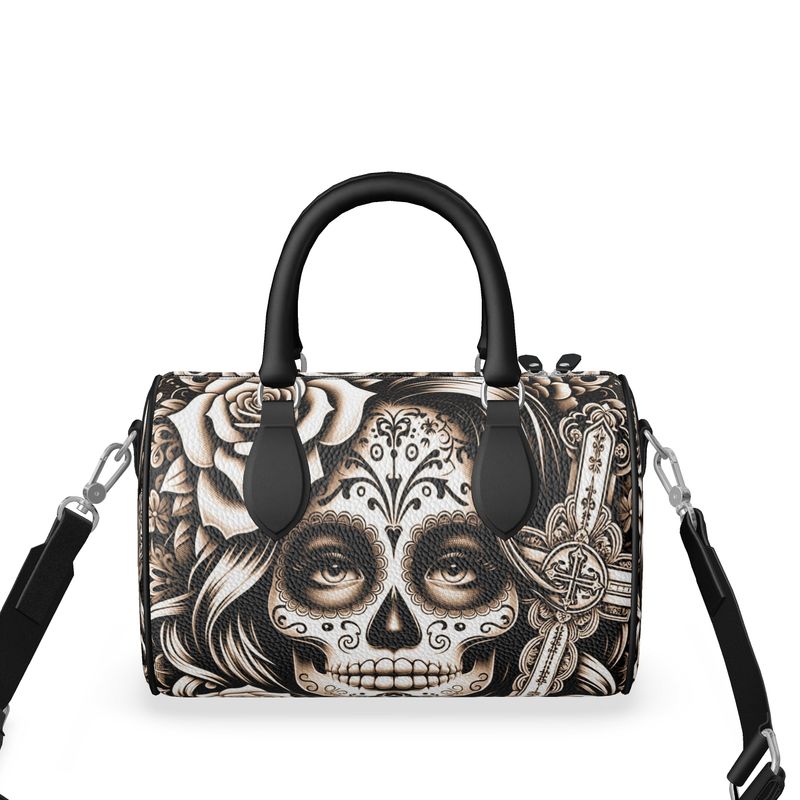 Mini Denbigh Duffle Bag -  Lady Sugar Skull