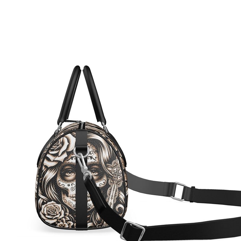 Mini Denbigh Duffle Bag -  Lady Sugar Skull