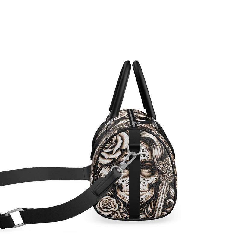 Mini Denbigh Duffle Bag -  Lady Sugar Skull