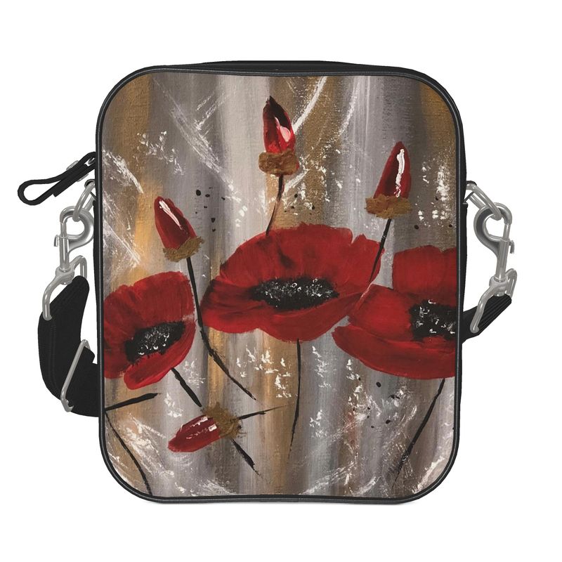 Shoulder Bag - Red Poppies