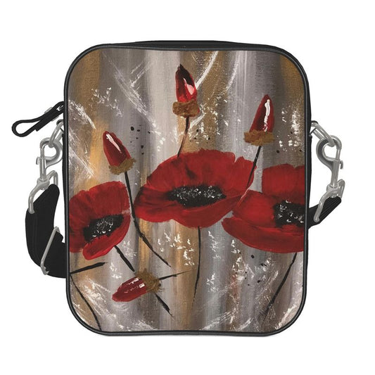Shoulder Bag - Red Poppies