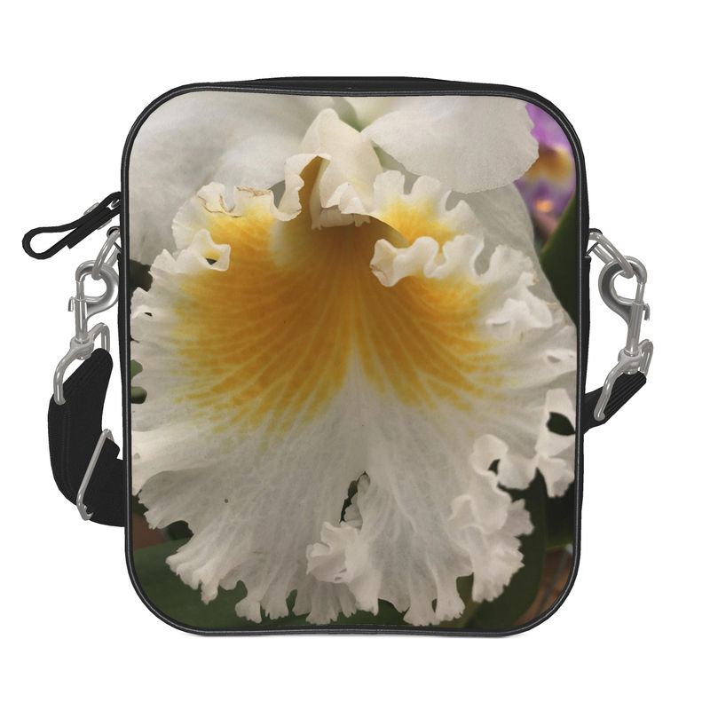 Shoulder Bag -  Ruffled Elegance