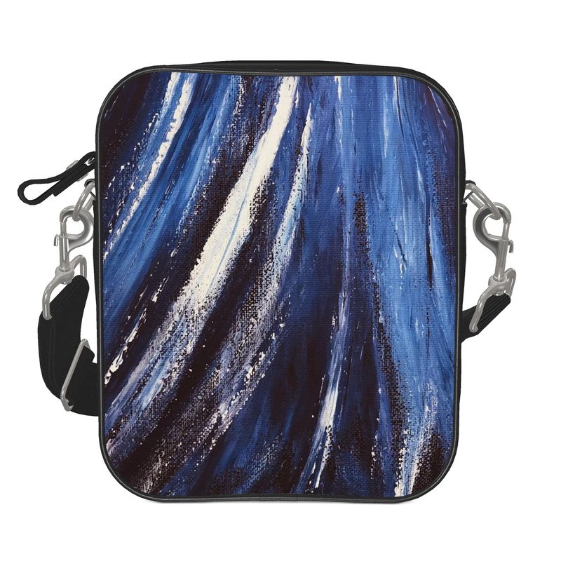 Shoulder Bag- Azure Elegance