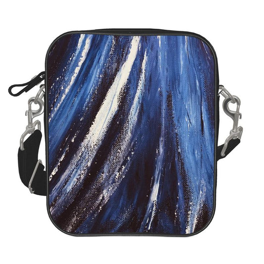 Shoulder Bag- Azure Elegance
