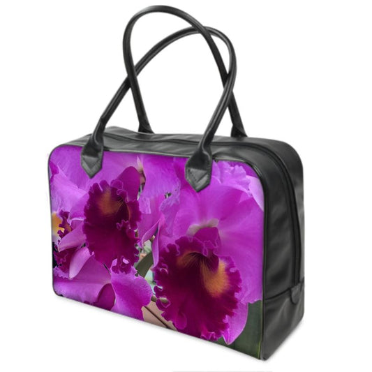Holdalls - Purple Orchids