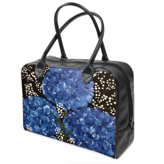 Holdalls - Blue Carnations