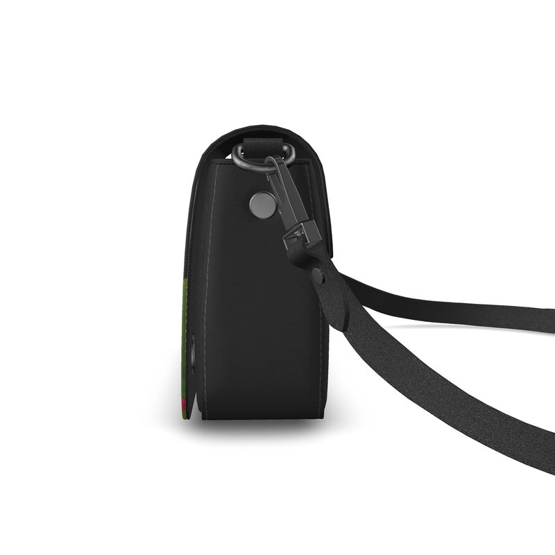 Flap Over Box Bag - Pink Lotus