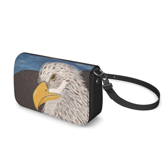 Flap Over Box Bag -  Bald Eagle