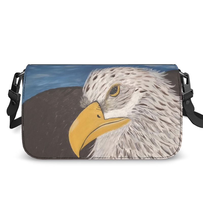 Flap Over Box Bag -  Bald Eagle