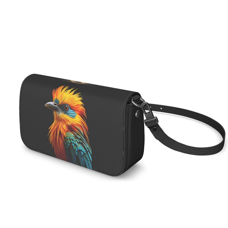 Flap Over Box Bag - Bird of Paradise