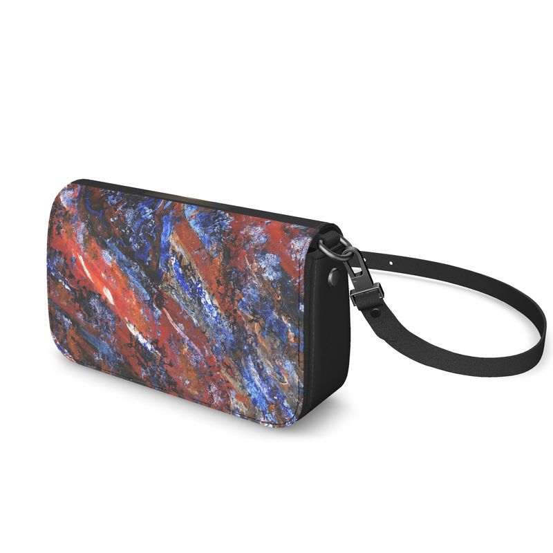 Flap Over Box Bag - Afrigan Dance