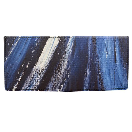 Smooth Napa Leather Wallet - Chromatic Fusion