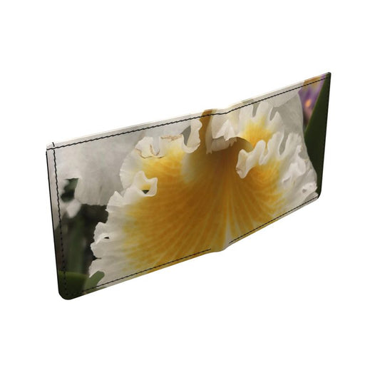 Smooth Napa Leather Wallet - Sunlit Serenade